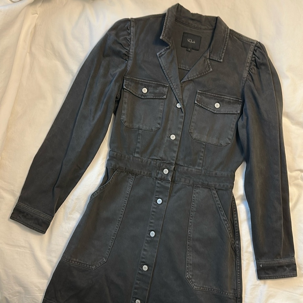 Rails Lisette denim dress in Carbon. Size small.